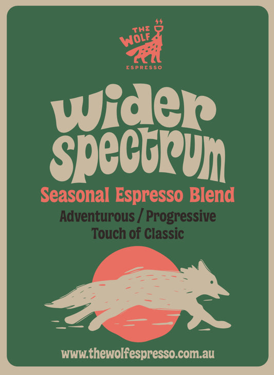WIDER SPECTRUM (Seasonal Espresso Blend)